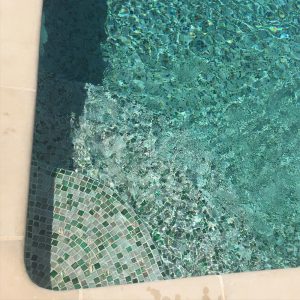 Swimming pool, mosaic, St. Tropez